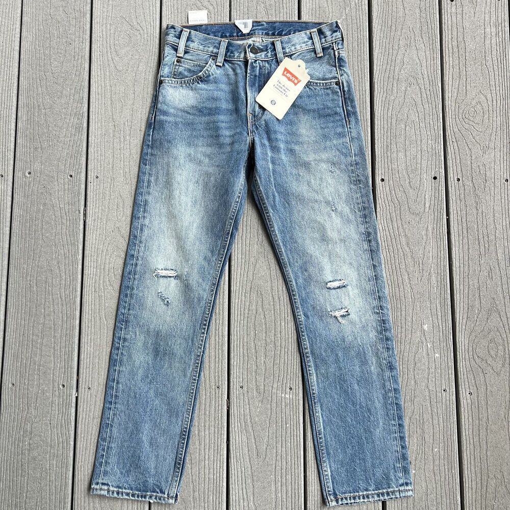 Levi's 505c Cropped Light Blue Wash Denim Jeans Women's-Size 25